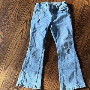 SO Girls size 7  Light Blue Flare Jeans